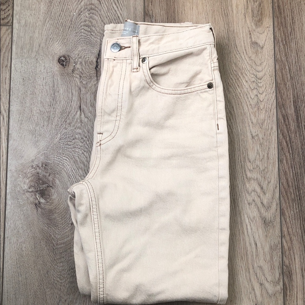Everlane Women's High Rise Crop 90’s Cheeky Jeans